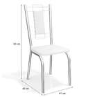 Conjunto 2 Cadeiras Florença Branco