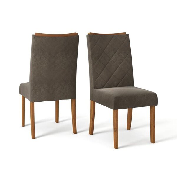 Conjunto 2 Cadeiras Golden Para Sala De Jantar Dj Móveis