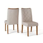 Conjunto 2 Cadeiras Golden Para Sala De Jantar Dj Móveis