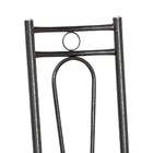 Conjunto 2 Cadeiras Hanumam Cromo Preto E Estampa Rattan