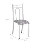 Conjunto 2 Cadeiras Iguatemi Branco