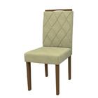 Conjunto 2 Cadeiras Isabela Amendoa/animale Marfim - New Ceval