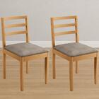 Conjunto 2 Cadeiras Jade 02 Verona Grafite Pés Em Madeira Jcm