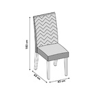 Conjunto 2 Cadeiras Laura - Dj Móveis - Carvalho Europeu/velu