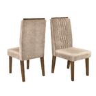 Conjunto 2 Cadeiras Lia Para Sala De Jantar Dj Móveis