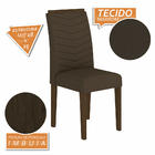 Conjunto 2 Cadeiras Lisboa Imbuia/ Marrom - Móveis Arapongas