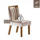 Conjunto 2 Cadeiras Lottus Estofada L J Móveis