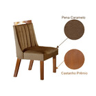 Conjunto 2 Cadeiras Lottus Tecido Pena