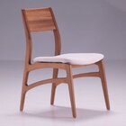 Conjunto 2 Cadeiras Madeira Maciça Alento Champagne/bes