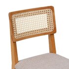 Conjunto 2 Cadeiras Madeira Maciça Origem Amendoa