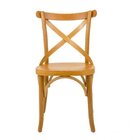 Conjunto 2 Cadeiras Madeira Maciça Tauari Cross X Texas  Natu