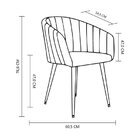 Conjunto 2 Cadeiras Márcia   Fendi