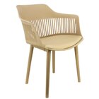 Conjunto 2 Cadeiras Montreal Marcela Estofada Nude