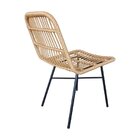 Conjunto 2 Cadeiras Nassau Em Aço E Fibra Sintética