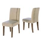 Conjunto 2 Cadeiras Padua Em Tecido De Veluplus