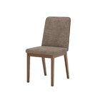 Conjunto 2 Cadeiras Para Mesa De Jantar Caramelo/cacao