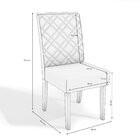 Conjunto 2 Cadeiras Para Sala De Jantar Cad149 Freijó/cinza