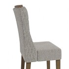 Conjunto 2 Cadeiras Para Sala De Jantar Cad158 Freijó/cinza