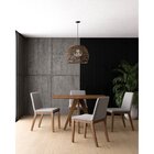 Conjunto 2 Cadeiras Para Sala De Jantar Dima Cinza