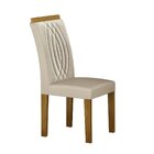 Conjunto 2 Cadeiras Para Sala De Jantar Doha Freijó/palha