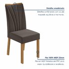 Conjunto 2 Cadeiras Para Sala De Jantar Estofadas Apogeu Amên