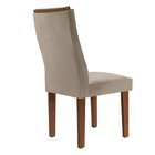 Conjunto 2 Cadeiras Para Sala De Jantar Germany Espresso Móve