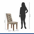 Conjunto 2 Cadeiras Para Sala De Jantar Germany Espresso Móve