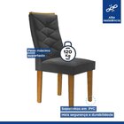 Conjunto 2 Cadeiras Para Sala De Jantar Germany Espresso Móve