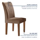 Conjunto 2 Cadeiras Para Sala De Jantar Laguna Espresso Móvei