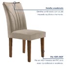 Conjunto 2 Cadeiras Para Sala De Jantar Laguna Espresso Móvei