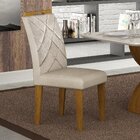 Conjunto 2 Cadeiras Para Sala De Jantar Larissa Freijó/palha