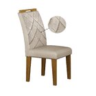 Conjunto 2 Cadeiras Para Sala De Jantar Larissa Freijó/palha