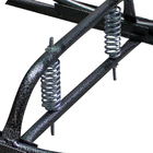 Conjunto 2 Cadeiras Para Varanda Verde Escuro Com Mola Adulto