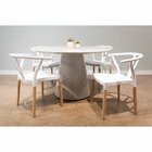 Conjunto 2 Cadeiras Polipropileno Wishbone Yescasa Branco