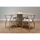 Conjunto 2 Cadeiras Polipropileno Wishbone Yescasa Nude