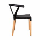 Conjunto 2 Cadeiras Polipropileno Wishbone Yescasa Preto