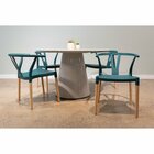 Conjunto 2 Cadeiras Polipropileno Wishbone Yescasa Verde Escu