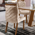 Conjunto 2 Cadeiras Porto Estofada L J Móveis