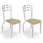 Conjunto 2 Cadeiras Portugal Nude