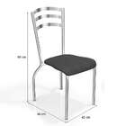 Conjunto 2 Cadeiras Portugal Preto