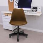 Conjunto 2 Cadeiras Saarinen Marrom Office Preto