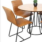 Conjunto 2 Cadeiras Sala De Jantar Cristal Caramelo