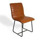 Conjunto 2 Cadeiras Sala De Jantar Cristal Caramelo