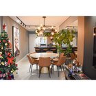 Conjunto 2 Cadeiras Tainá   Caramelo