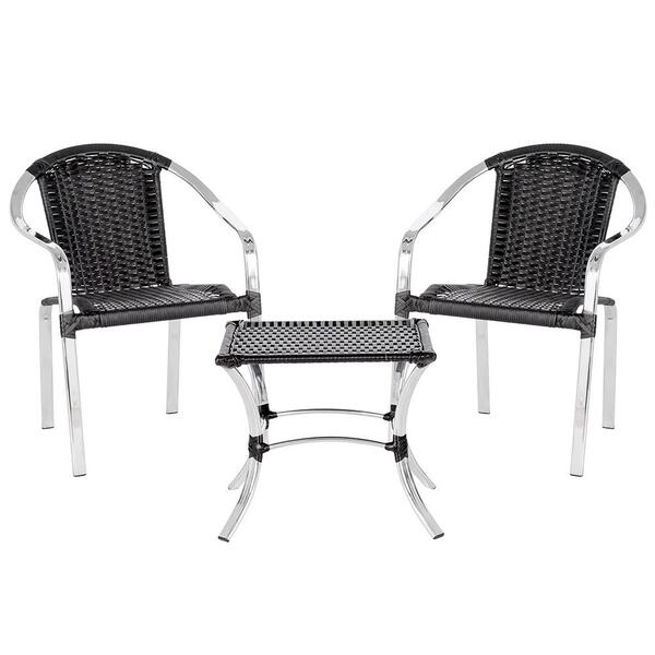 Conjunto 2 Cadeiras Toquio 1 Mesa Baixa Colombia Para Área Ex