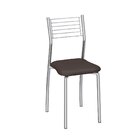 Conjunto 2 Cadeiras Tubulares Berlim  Cromado