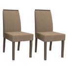 Conjunto 2 Cadeiras Veneza Imbuia/ - Pr Móveis