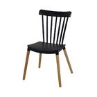 Conjunto 2 Cadeiras Windsor Preta Para Sala De Jantar Cozinha