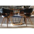 Conjunto 2 Caderias Para Sala De Jantar Betina Preto