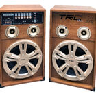 Conjunto 2 Caixas Amplificadas Trc Com Mp3. Fm. Bluetooth. 30
